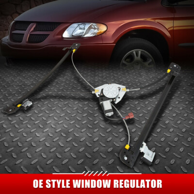 ДЛЯ 04-07 DODGE GRAND CARAVAN ПЕРЕДНИЙ ПРАВЫЙ СТЕКЛОПОДЪЕМНИК С ЭЛЕКТРОПРИВОДОМ