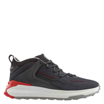 Pre-owned Tod's Tods Nocode J Sneakers In Technical Fabric And Leather In Black