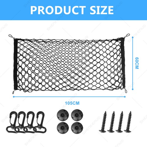 1X Nylon Rear Trunk Envelope Style Mesh Cargo Net for Chevy Equinox 2018-2023 US 1X Nylon Rear Trunk Envelope Style Mesh Cargo Net for Chevy Equinox 2018-2023 US