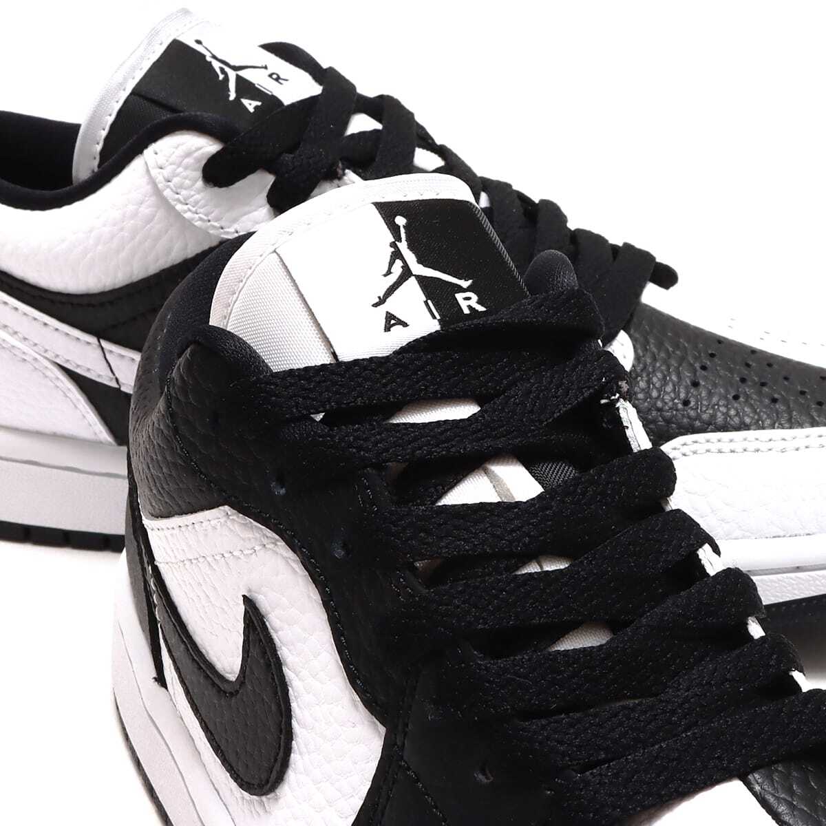 Pre-owned Jordan Nike Wmns Air  1 Low Homage Dr0502-101 Us 6 - 12 Women In White/white/black