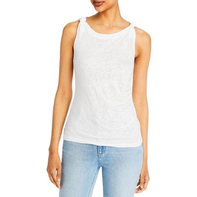 

LNA Clothing Женская блузка на бретельках с текстурированной ромой в сборе BHFO 3908, Белый