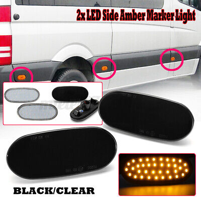 2/6x LED Side Marker Indicator Light Lamp For Mercedes Sprinter W906 For Crafter