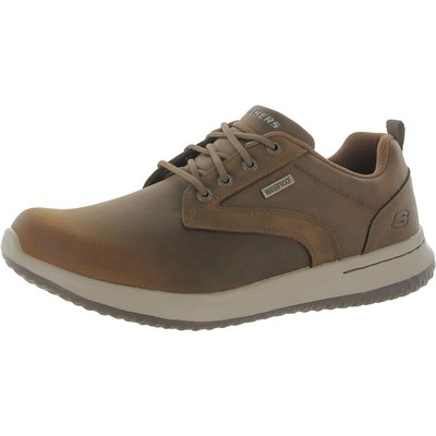 

Мужские кроссовки Skechers Delson - Antigo Brown Oxfords кроссовки шириной 11,5 (E) BHFO 1582, Dark brown, Delson - Antigo