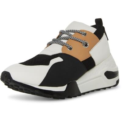 

Женские модные кроссовки Steve Madden Cliff Black 6 Medium (B,M) BHFO 1154, Black/tan