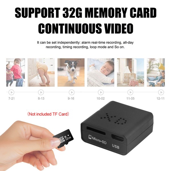 HD 1080P Mini Wireless Camera Home Security Night Vision IR Cam Motion Detection - Image 9