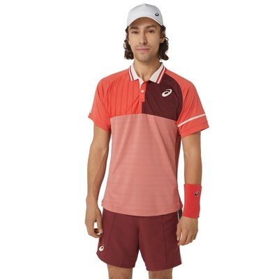 

Мужская футболка-поло ASICS MATCH Tennis Clothing 2041A272, Red snapper, 2041A272