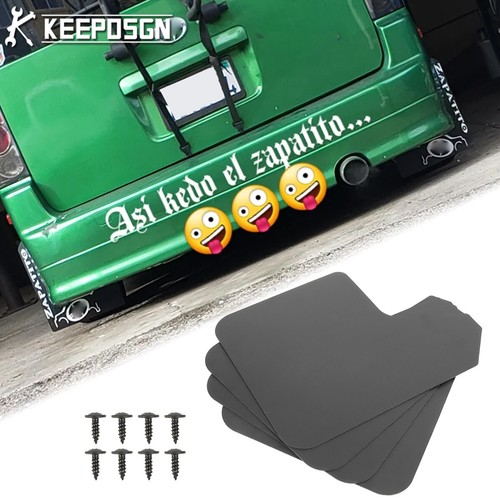 For Scion XB XA tC 4PCS Splash Guard Mud Flaps Mudguards Protector Matte Black