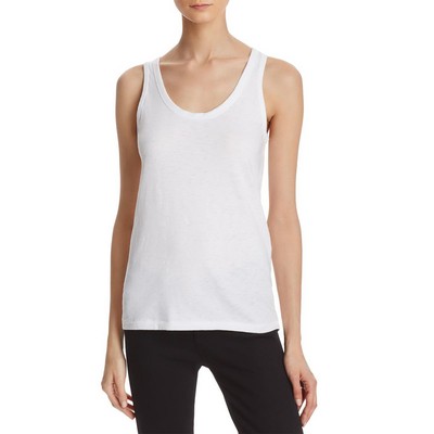 

Женские белые джинсы Rag - Bone Jeans с U-образным вырезом и утепленной майкой  BHFO 6897, Bright white