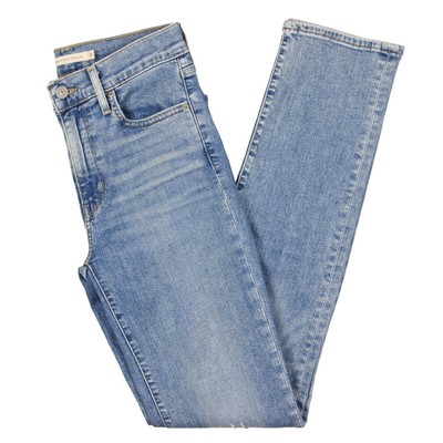 

Женские синие рваные джинсы прямого кроя с высокой посадкой Levis  BHFO 2332, Keep it simple