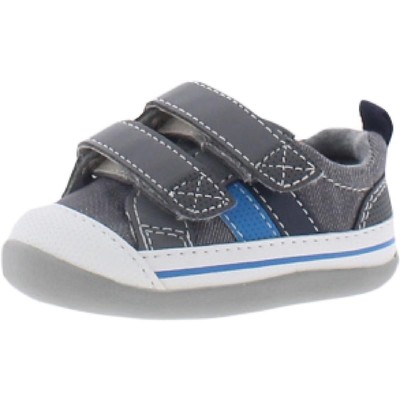 Серые повседневные и модные кроссовки See Kai Run Flat 3 Medium (D) Infant BHFO 5273