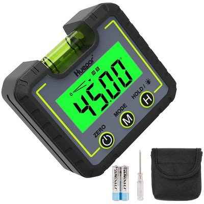 Huepar Digital Angle Meter Inclinometer Digital Level Horizontal Level Bo No.148