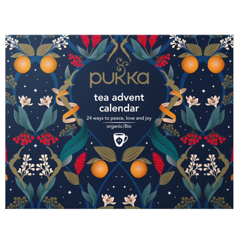 Christmas Advent Calendar 2023 | Organic Tea Gift Box | 24 T