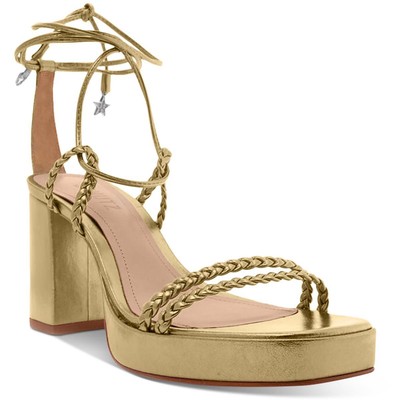 

Женские туфли-слипоны Schutz Lunah Plat Metallic 8.5 Medium (B,M) BHFO 3239, Metallic platina, Lunah Plat