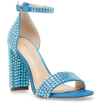 

Blue by Betsey Johnson Женские синие вечерние сандалии Rina 6.5 Medium (B,M) 5784, Синий