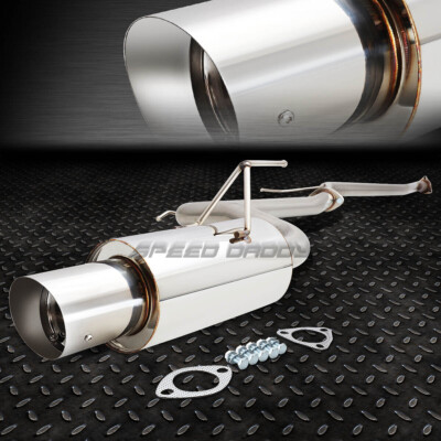 ДЛЯ 03-06 ACCORD CM7/CM8 4CYL K24A4 НЕРЖАВЕЮЩАЯ СТАЛЬ 4 НАКОНЕЧНИКА ГЛУШИТЕЛЯ ВЫХЛОПНЫХ ГАЗОВ CATBACK