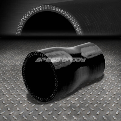 1,5-1,75 ПРЯМОЙ ПЕРЕХОДНЫЙ РЕДУКТОР ЧЕРНАЯ СИЛИКОНОВАЯ МУФТА ДЛЯ ШЛАНГА ТУРБОНАДДУВА/ВПУСКА