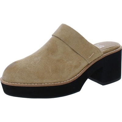 

Женские бежевые замшевые лоферы Eileen Fisher Hiya 6, средний (B,M) BHFO 2996, Ecru sport suede, Hiya