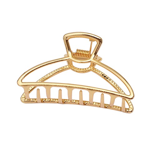 NEW Womens Hair Clips Traditional Claw Clip Jaw Clamp Grip Strong Large Metal