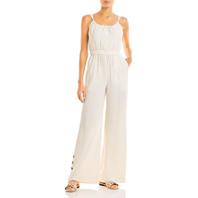 Jonathan Simkhai Женский белый комбинезон Serenity Swim Cover-Up M BHFO 0668