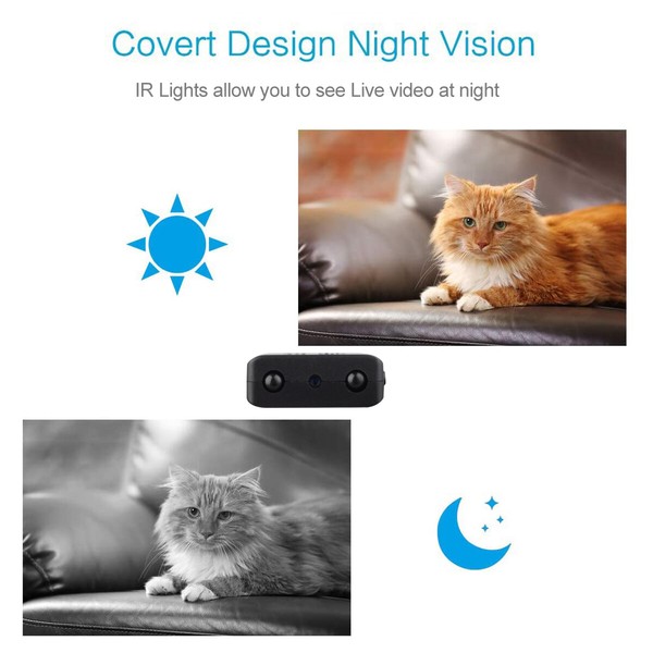 Smallest HD1080P Home Security Mini Camera Motion Detection Indoor Camcorder Cam - Image 5