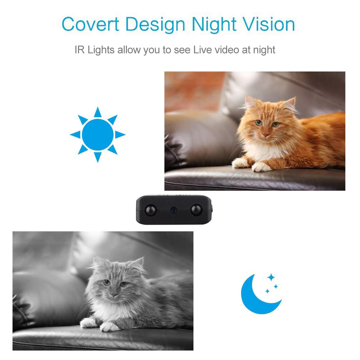 Smallest HD1080P Home Security Mini Camera Motion Detection Indoor Camcorder Cam