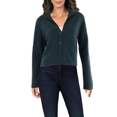 Vince Womens Cashmere Button-Down Collared Cardigan Sweater Top BHFO 3941