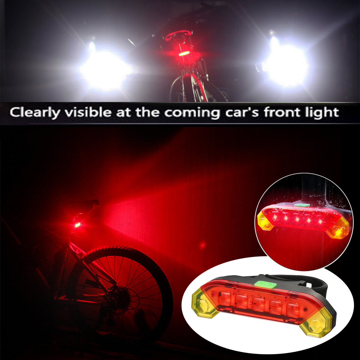 danger light for bike