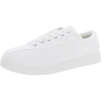 

Мужские модные кроссовки Tretorn Nylite White Canvas, ширина 8 (E), BHFO 3726, Белый