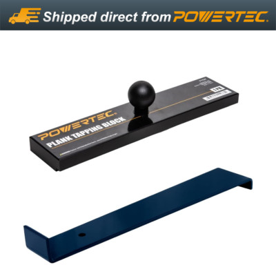 POWERTEC Flooring Installation Kit Pro Pull Bar &Tapping Block Laminate & Vinyl