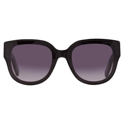 Pre-owned Dior Smoke Gradient Oval Ladies Sunglasses Lady 95.22 R3i 10a1 Cd40164i 01b 64 In Gray