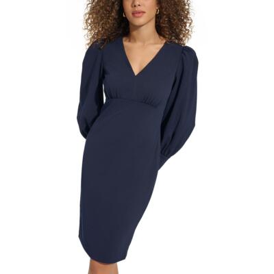 Женское платье миди из крепа Calvin Klein BHFO 3890