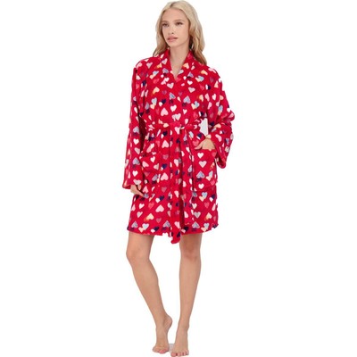 

PJ Couture Женское красное ночное белье, удобный уютный халат с запахом, домашняя одежда L/XL BHFO 4073, Красный