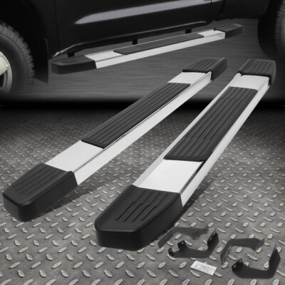ДЛЯ 07-17 TOYOTA TUNDRA ОБЫЧНАЯ КАБИНА 6-ДЮЙМОВАЯ ПЛОСКАЯ ДОСКА SS БОКОВЫЕ СТУПЕНЬКИ NERF-ПЛАНКИ