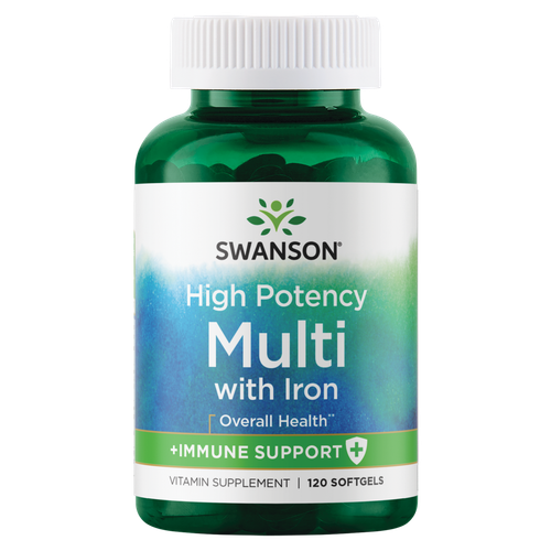 Swanson Multi - Высокая эффективность, 120 мягких таблеток