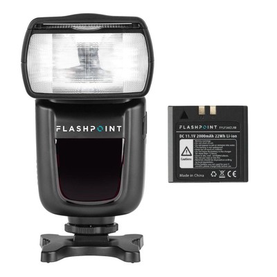 Ручная литий-ионная вспышка Flashpoint Zoom Накамерная вспышка Speedlight R2 (V850II) #FPLFSMZLV2