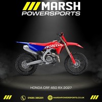 Honda CRF 450 RX 2027 Model - Honda Main Dealer - Reserve NOW!