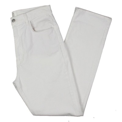 

Женские белые прямые джинсы из фактурного денима 7 For All Mankind  BHFO 4884, Clean white, 7U394495