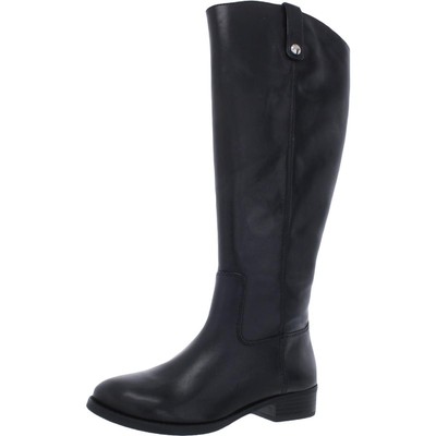 

INC Женские черные кожаные высокие сапоги Fawne для верховой езды, ширина 6 (C, D, W) BHFO 3139, Черный