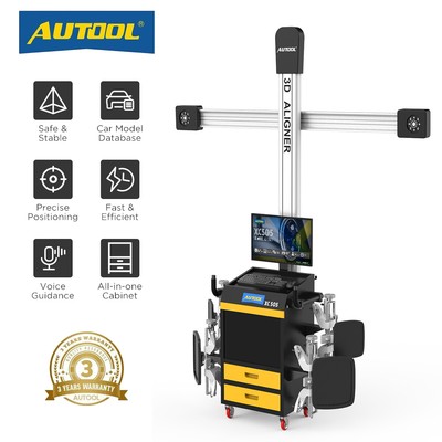 Fully Automatic 3D Wheel Alignment Machine Car Tire Wheel Aligner System Tool 