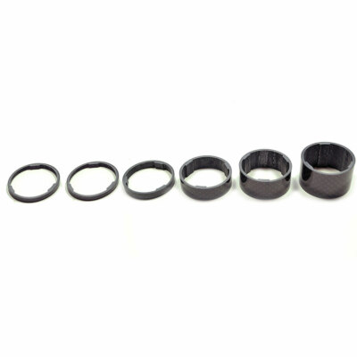 1-1/8'' OMNI Racer WORLDS LIGHTEST Carbon Fiber Headset Spacers: 2,3,5,10,15,20mm