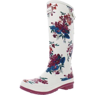 Женские резиновые сапоги Joules Ivory Outdoor Rain Rain Boots 9 Medium (B,M) BHFO 5676