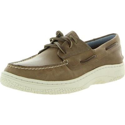 

Мужские топсайдеры Sperry Billfish Plushwave коричневые кожаные, ширина 8 (E) BHFO 4983, Coffee, Billfish Plushwave