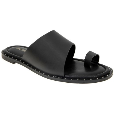 

Женские шлепанцы из искусственной кожи BCBGeneration Zinda, обувь BHFO 3545, Черный, Zinda