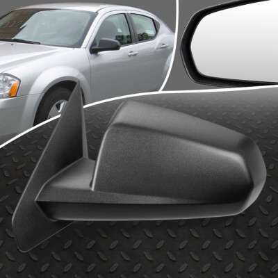 ДЛЯ 08-14 DODGE AVENGER OE STYLE С ПРИВОДОМ ОТ ЛЕВОГО БОКОВОГО ЗЕРКАЛА ЗАДНЕГО ВИДА НА ДВЕРИ ВОДИТЕЛЯ
