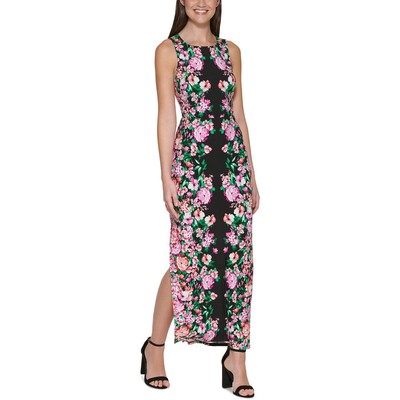 

Guess Женское длинное платье макси с цветочным принтом BHFO 8977, Black multi