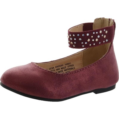 Розовые балетки Nine West Girls Lil Sena 5 размера (B, M) для малышей BHFO 2275
