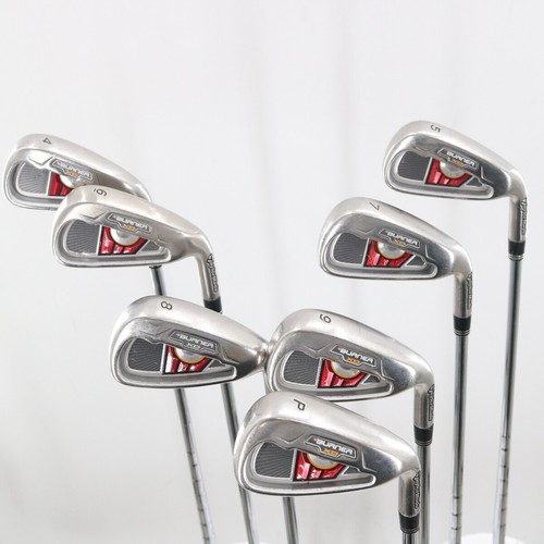 TaylorMade Burner XD Iron Set 4-P Steel Shaft Stiff Flex TaylorMade Burner XD Iron Set 4-P Steel Shaft Stiff Flex