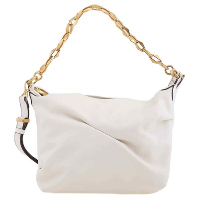Pre-owned Jimmy Choo Latte / Gold Ladies Small Diamond Soft Hobo Bag Diamond Soft Hobo/s In Latte/gold