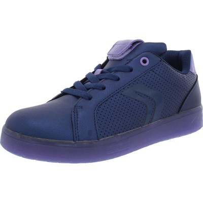 

Темно-синие туфли с подсветкой Geox Respira Girls Kommodor 2, средний (B,M) Little Kid 4545, Navy/violet