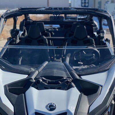 Can Am Maverick X3 Half Windshield